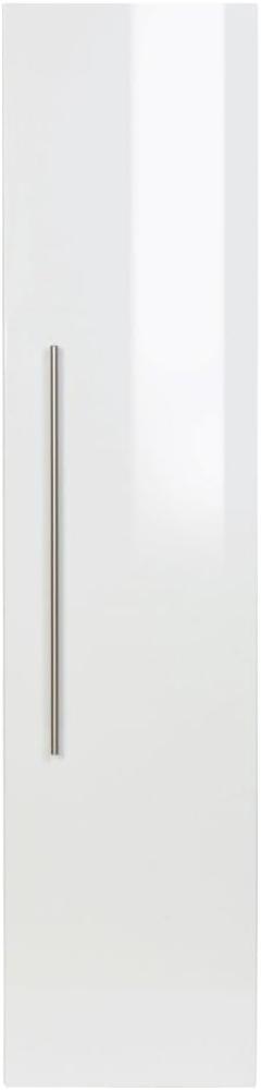 Badezimmer Badmöbel Hochschrank Hängeschrank HOMELINE 150cm weiß Hochglanz Bild 1
