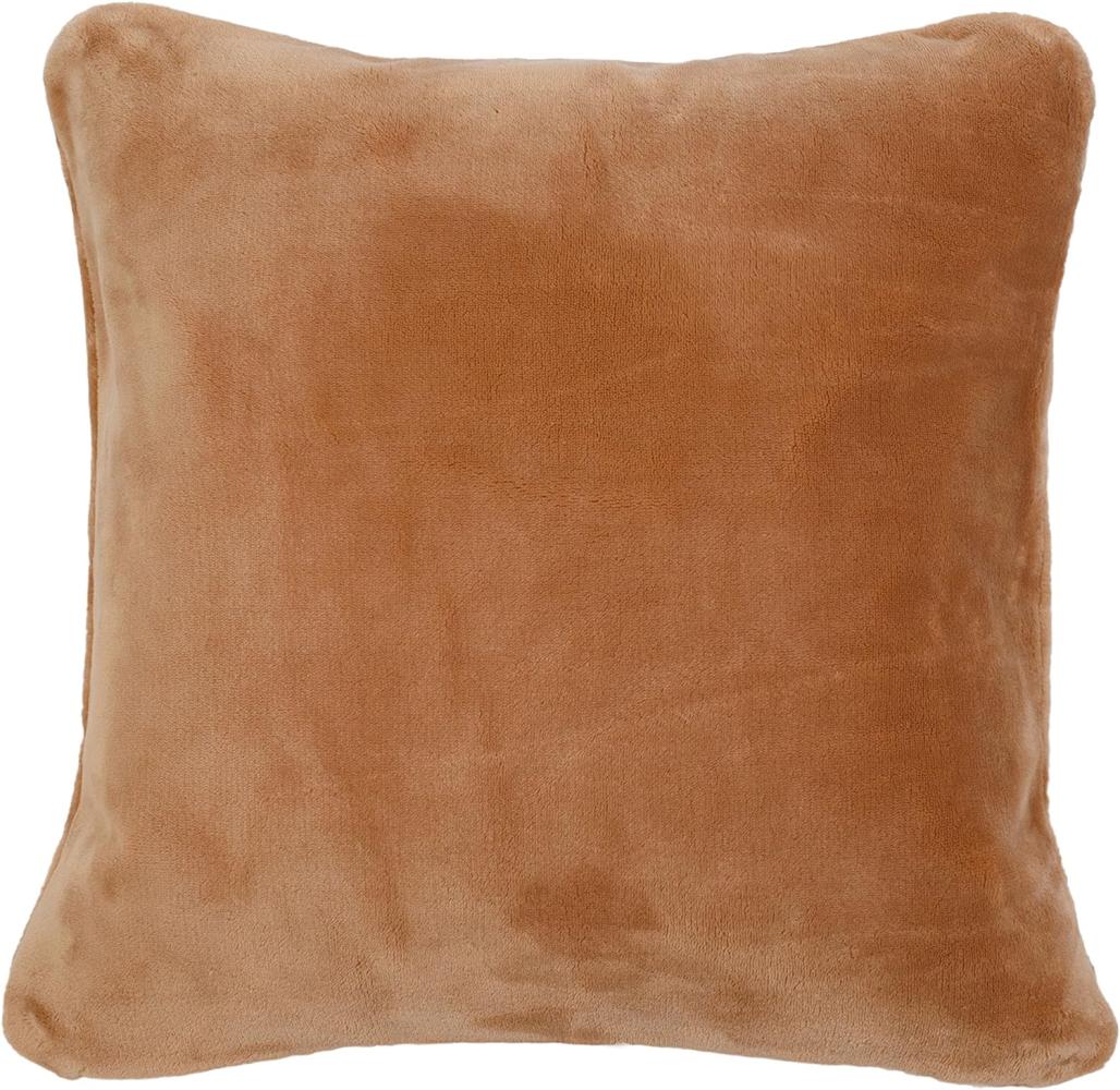 Gözze - Premium Cashmere-Feeling Kissenbezüge, 500 g/m², 50 x 50 cm - Sand Bild 1