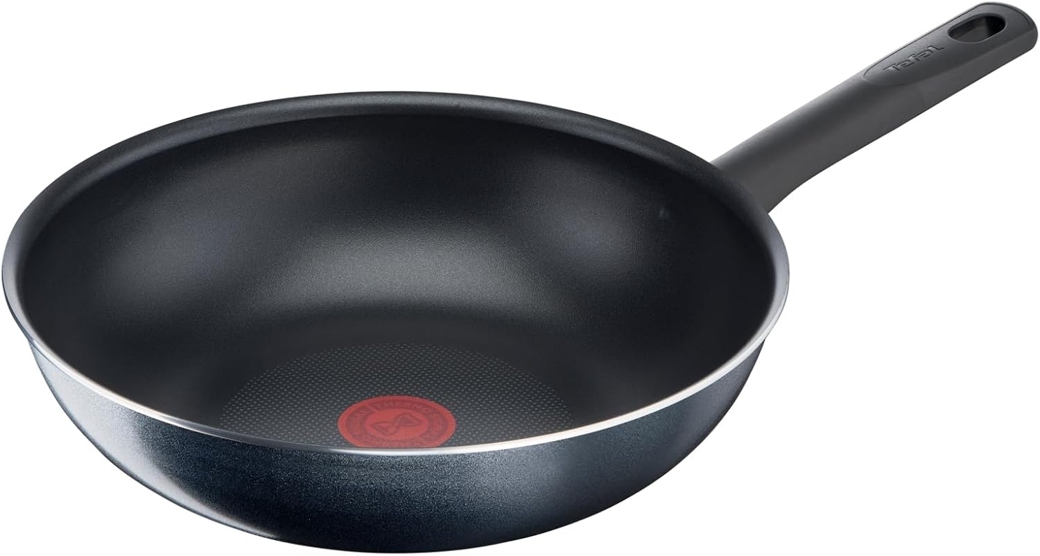 Tefal Wok TEFAL Wokpfanne Ø 28cm Pfanne Wok Universalpfanne Antihaft Thermo Spot, Aluminium Bild 1