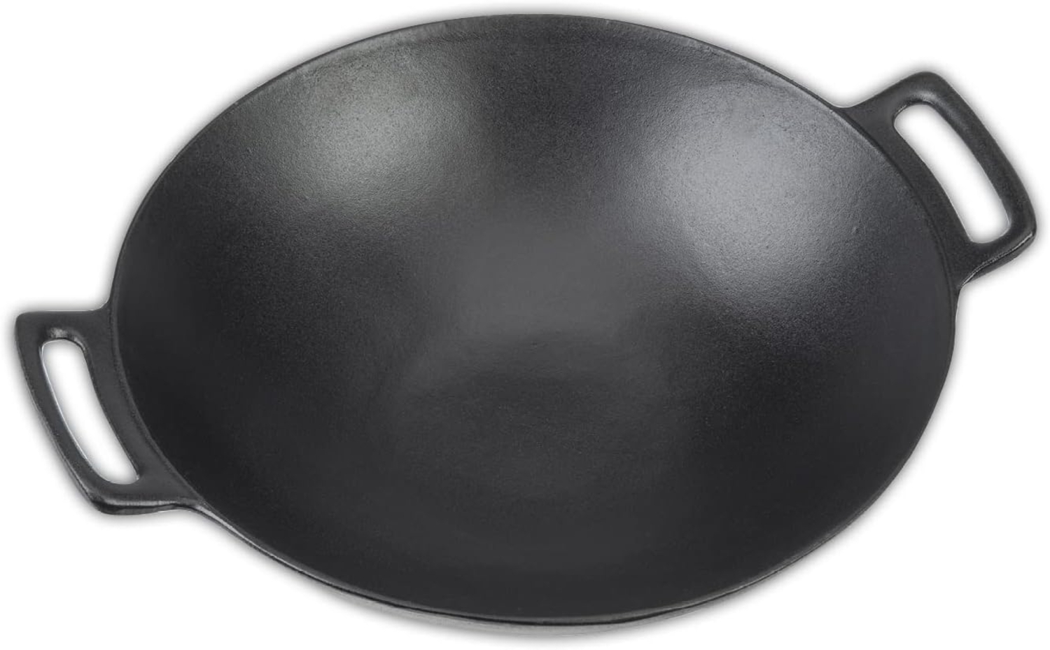 LANDMANN Wok Grillwok BBQ 38x46x13cm Ø 36cm, emailliertem Gusseisen, für den Gasgrill Bild 1
