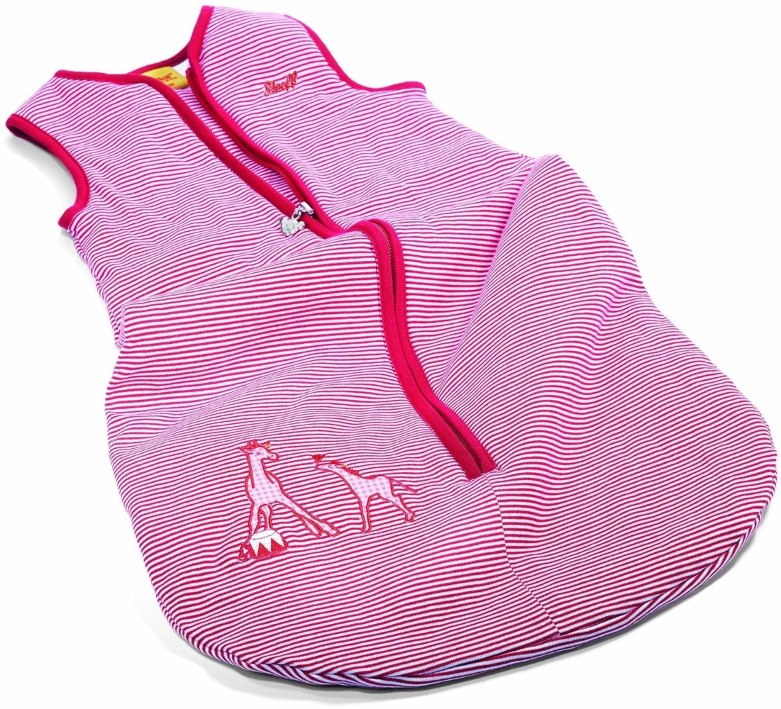 STEIFF 235924 - Giraffe Schlafsack, rot Bild 1