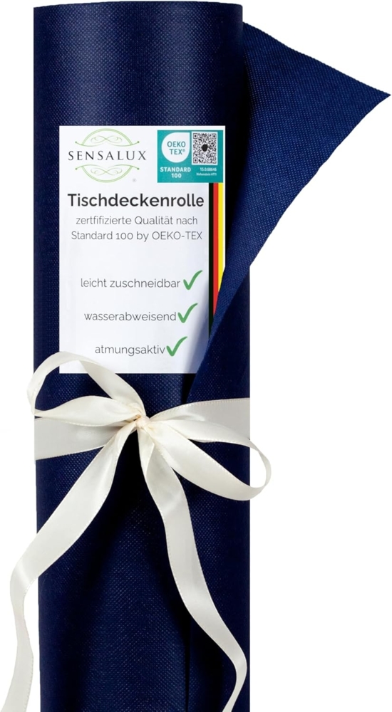 Sensalux Tischdecke Sensalux Tischdeckenrolle, 1x25 m Dunkelblau Bild 1