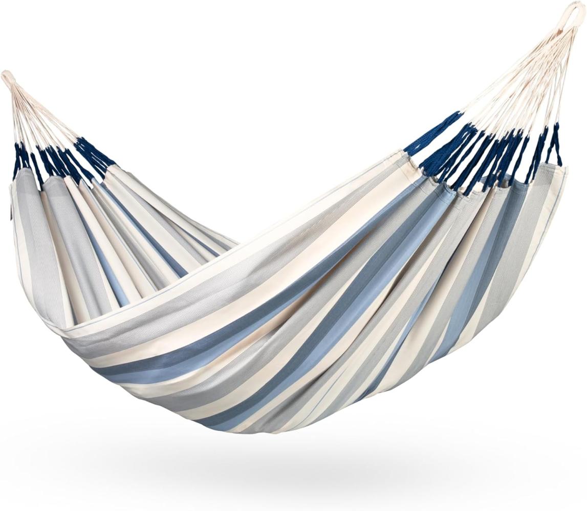 La Siesta Hängematte BRISA sea salt blau klassische Doppel-Hängematte Outdoor Bild 1