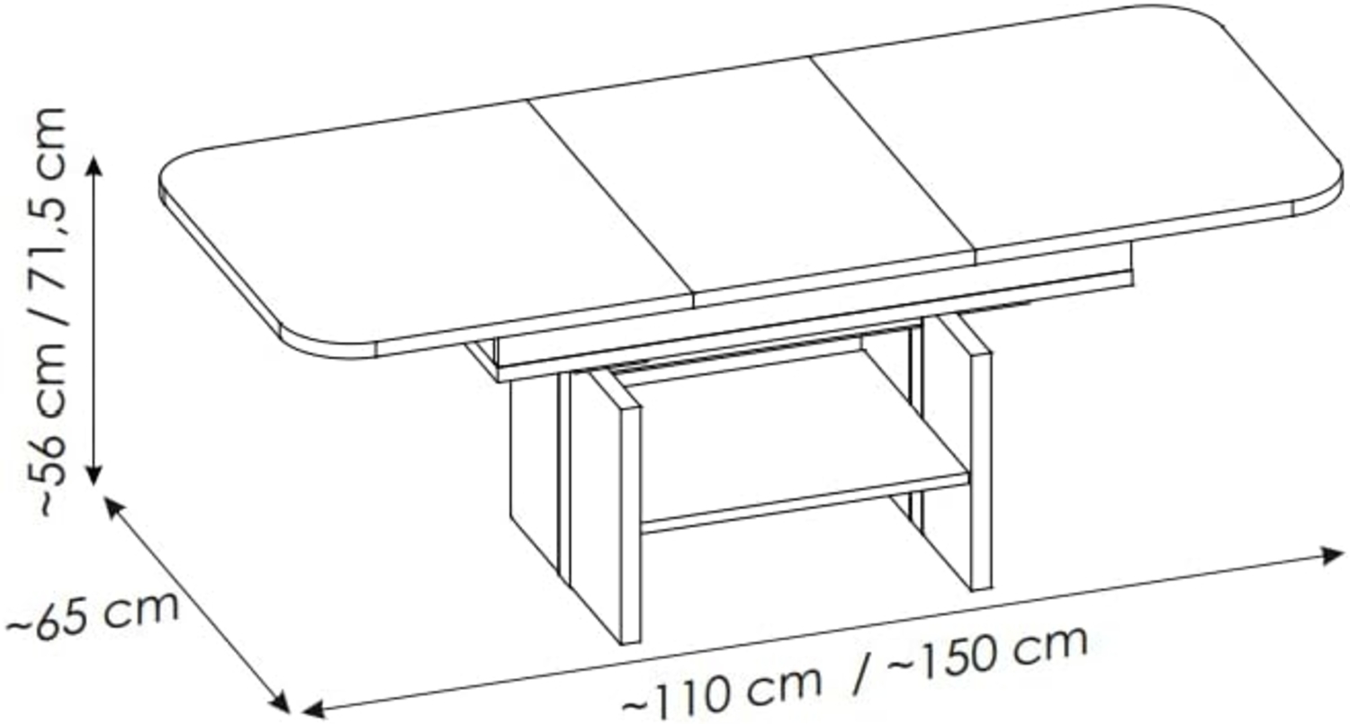 Couchtisch DEBRECEN Bild 1