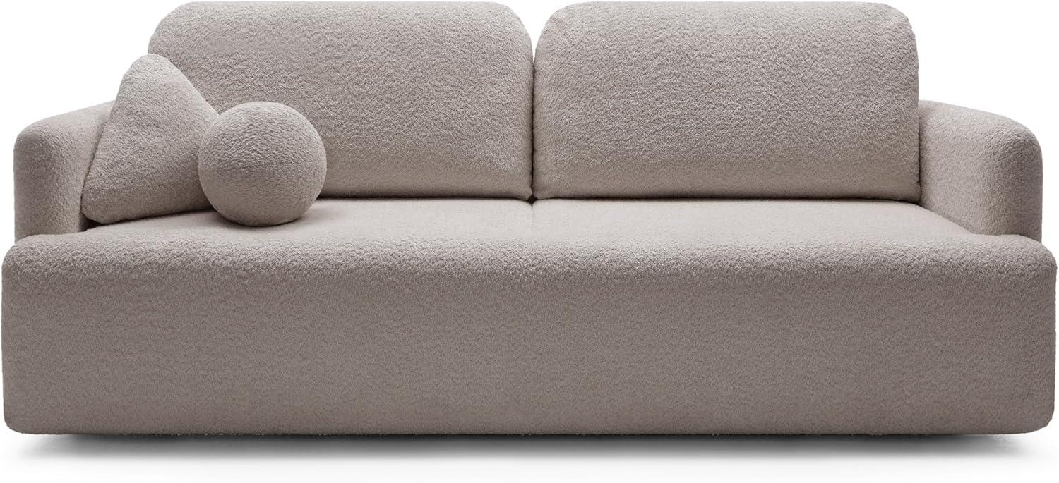 Selsey Sofas, Wood, Dunkelbeige, 227 cm breit Bild 1