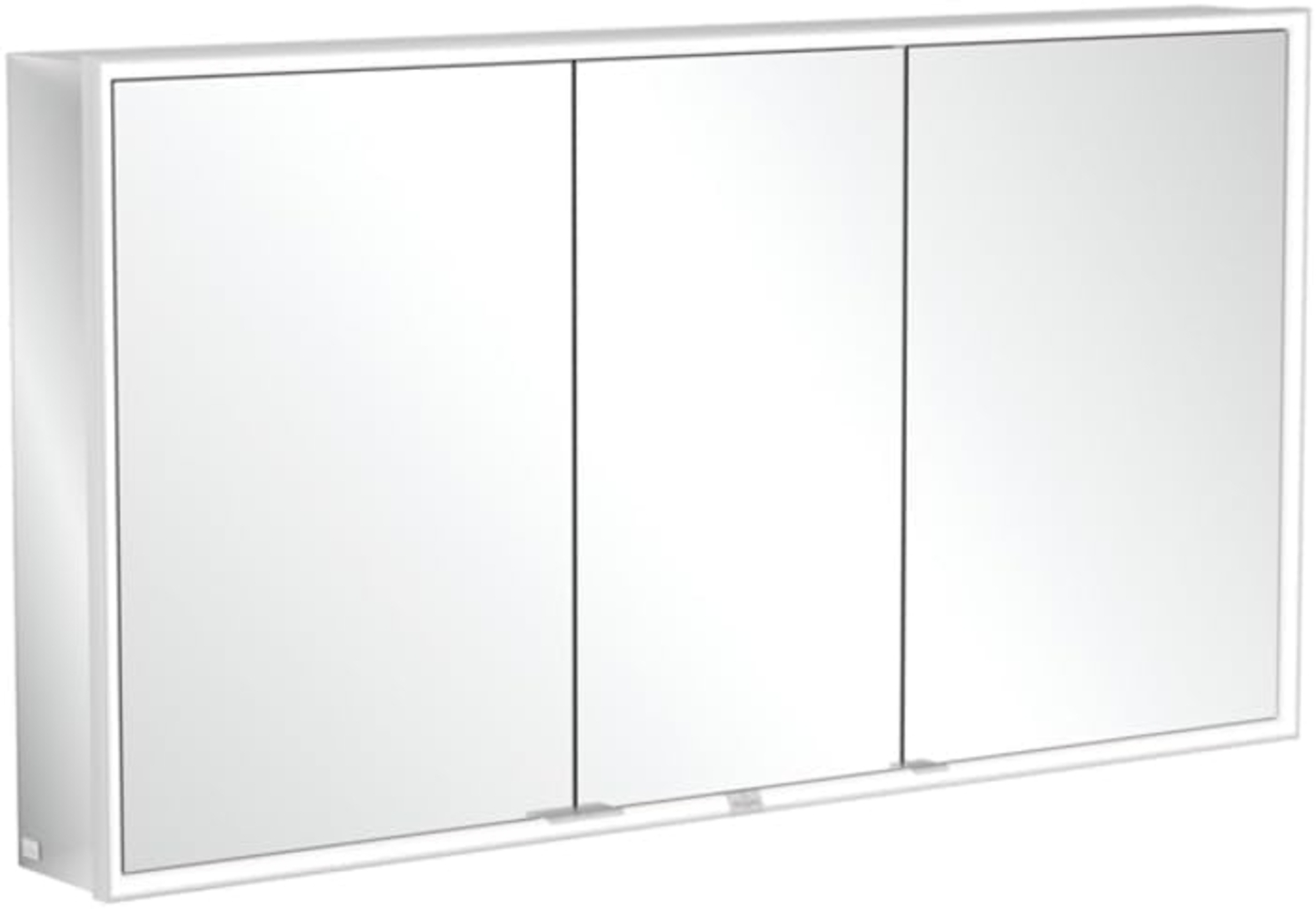 Villeroy & Boch My View Now, Spiegelschrank für Aufputz mit Beleuchtung, 1400 x 750 x 168 mm, mit Sensordimmer, 3 Türen, A45514 - A4551400 Bild 1