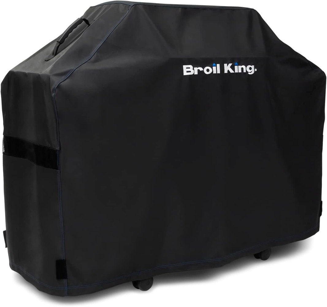 Broil King Abdeckhaube Premium für Crown/Baron 440, 490, Signet 20, 90. Grill-/Grillzubehör, Edelstahl,147x58x117cm Bild 1