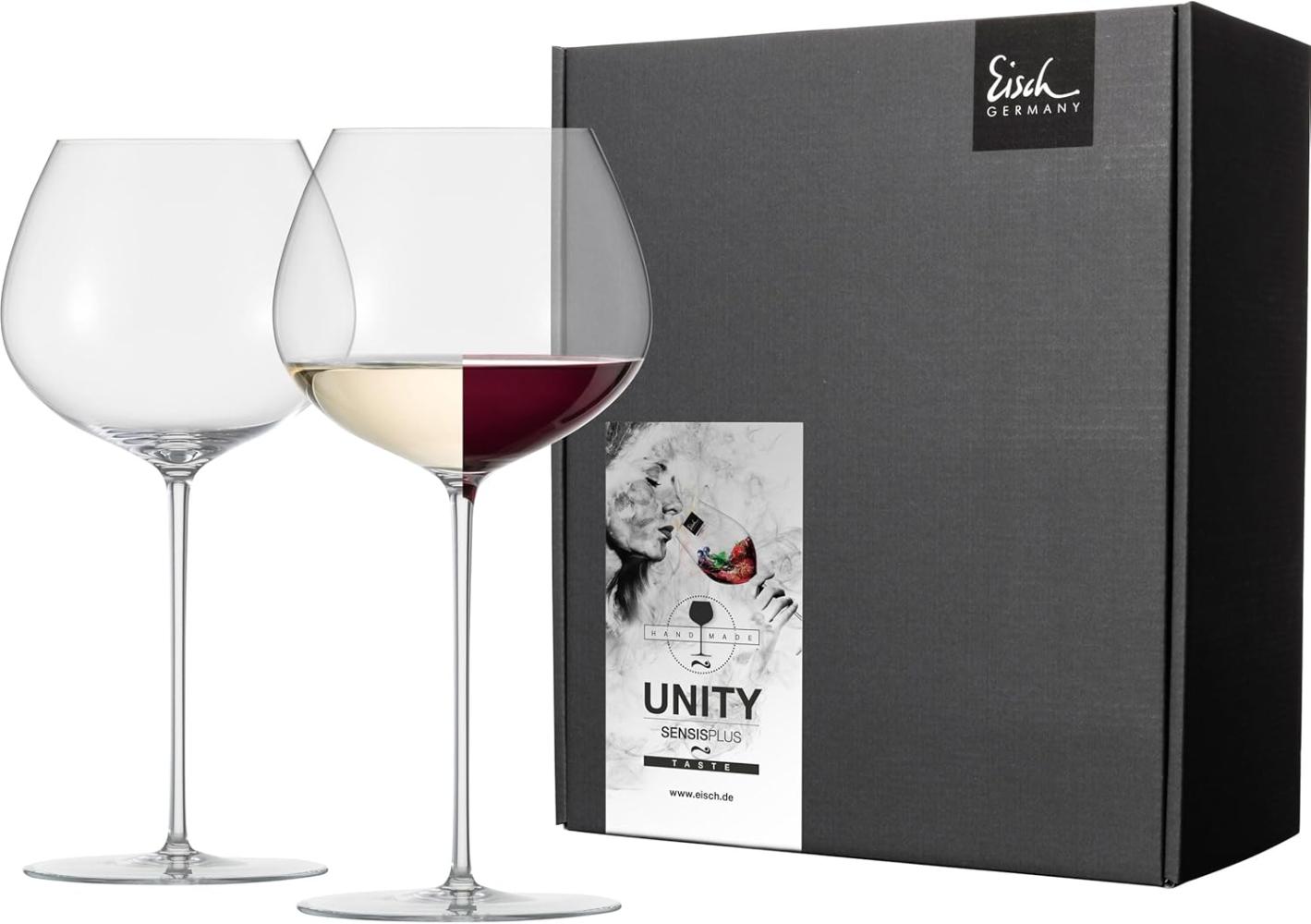 Eisch Unity SensisPlus Burgundergläser im 2er Geschenkkarton - A Bild 1