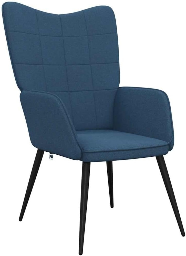 vidaXL Relaxsessel Blau Stoff [327945] Bild 1