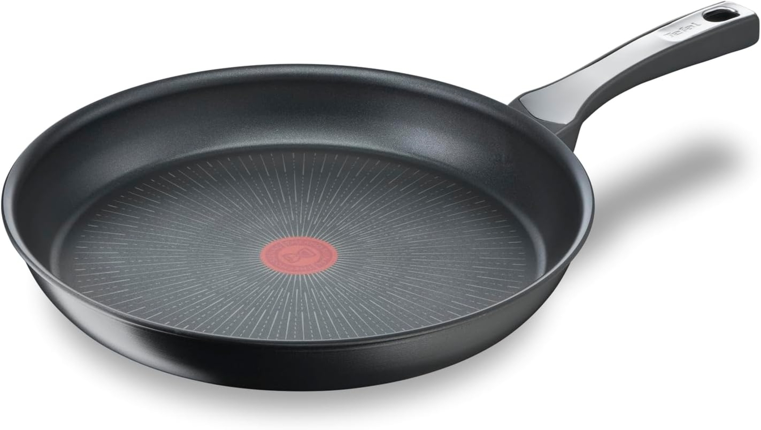 Tefal G25908 Unlimited On Bratpfanne | 32 cm | mit kratzfester Titanium Antihaft-Beschichtung | Thermo-Signal | PFOA-frei | geeignet für alle Herdarten, auch für Induktionsherde | schwarz Bild 1