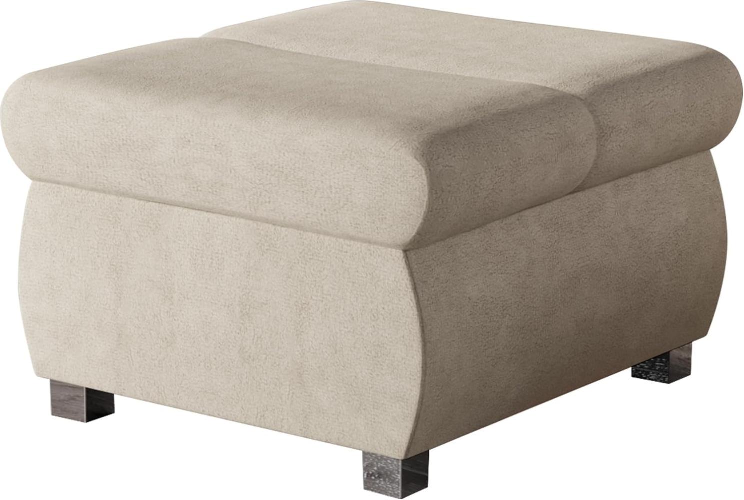 Polsterhocker Bangkok Klein (Farbe: Uttario Velvet 2979) Bild 1