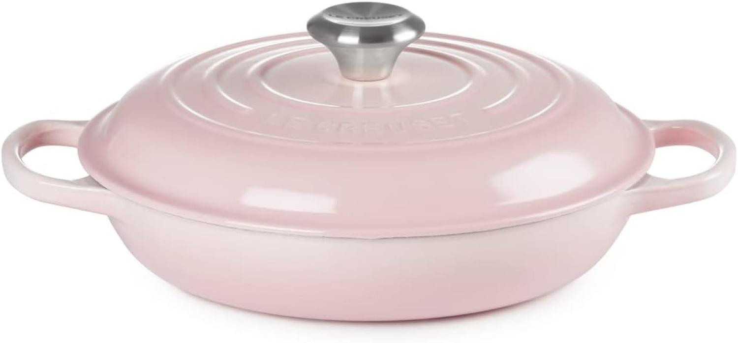 Le Creuset Gourmet-Profitopf Signature 26 cm Shell Pink Bild 1