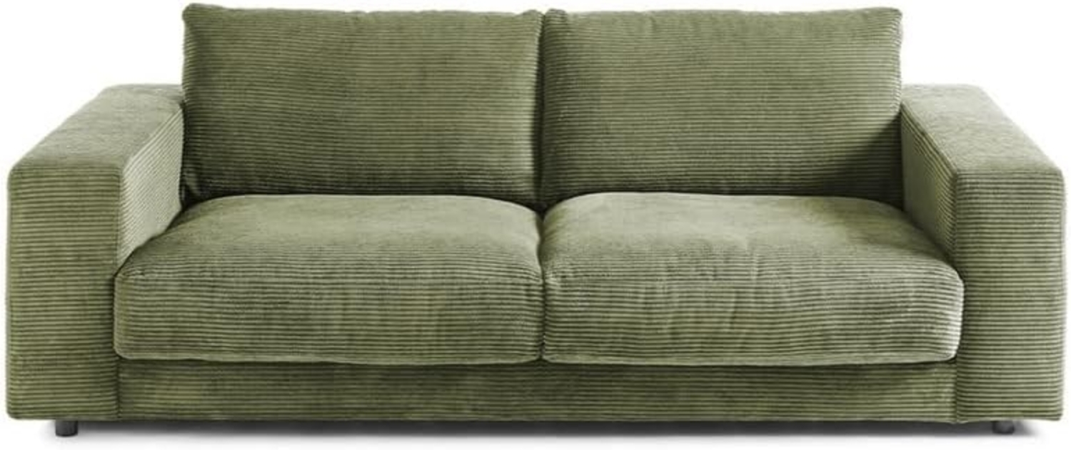 KAWOLA Sofa MADELINE, Cord 2-Sitzer od. 3-Sitzer versch. Farben Bild 1