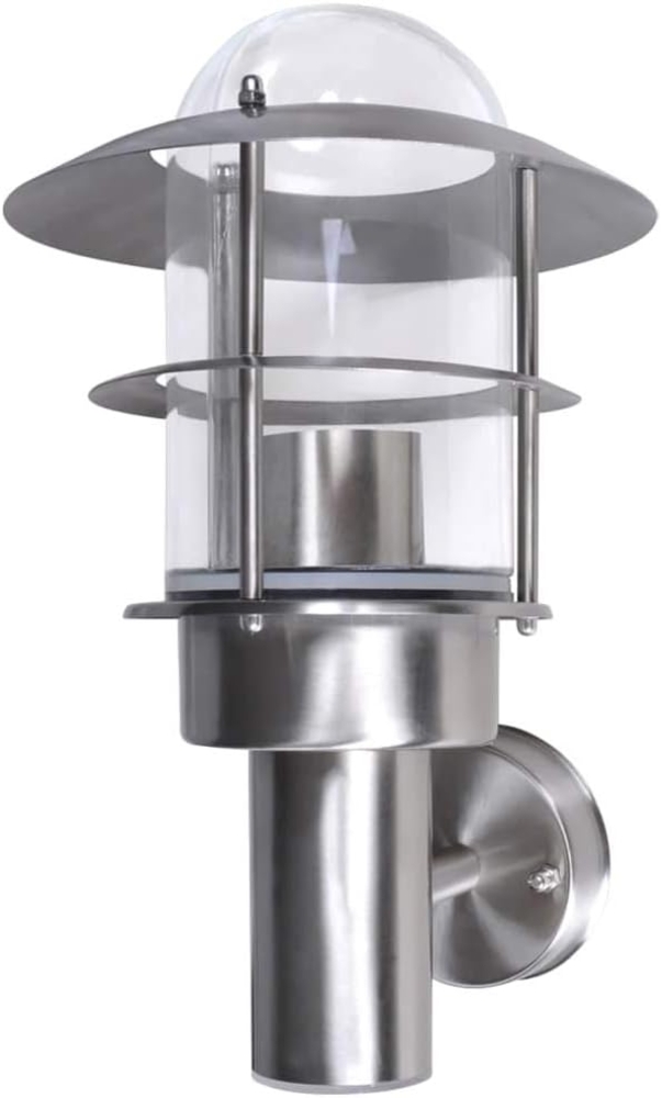 Patio LED Wandleuchte Lampe Edelstahl Außenlampe 40703 Bild 1