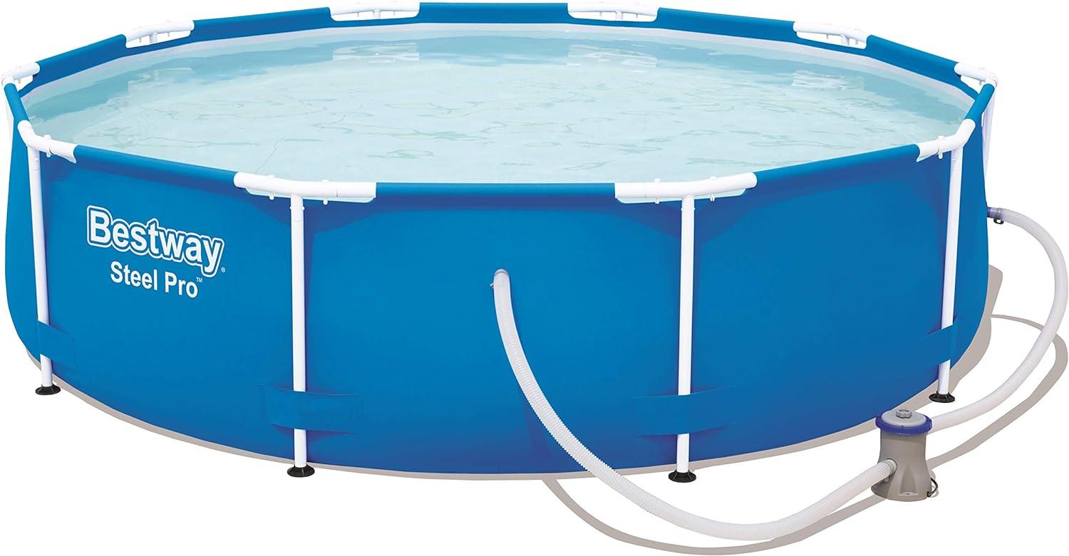 Bestway Frame Pool Set 305x76cm Swimmingpool Schwimmbecken Filterpumpe Bild 1