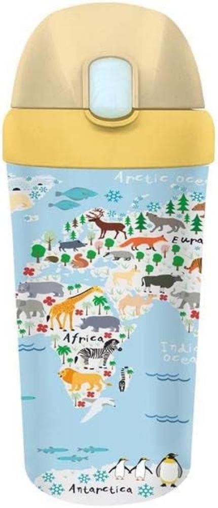 chic. mic Becher 400 ml Bioloco Plant Kids animal world Bild 1