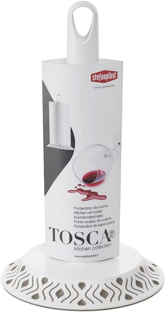 Stefanplast schale Tosca 29 x 13 cm weiß-taupe Bild 1