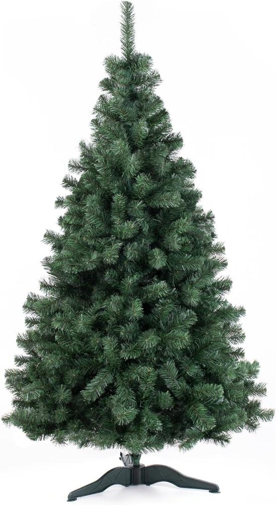 Künstlicher Weihnachtsbaum 120 cm Grün Tannenbaum Christbaum Tanne Unecht Weihnachtsdeko DecoKing Lena Bild 1