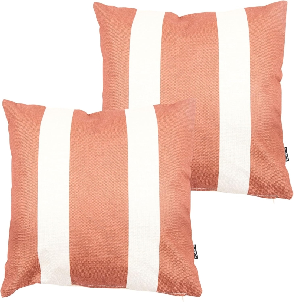 icon Dekokissen Dekokissen Outdoorkissen Wetterfest mit Füllung, 2er Set Bild 1