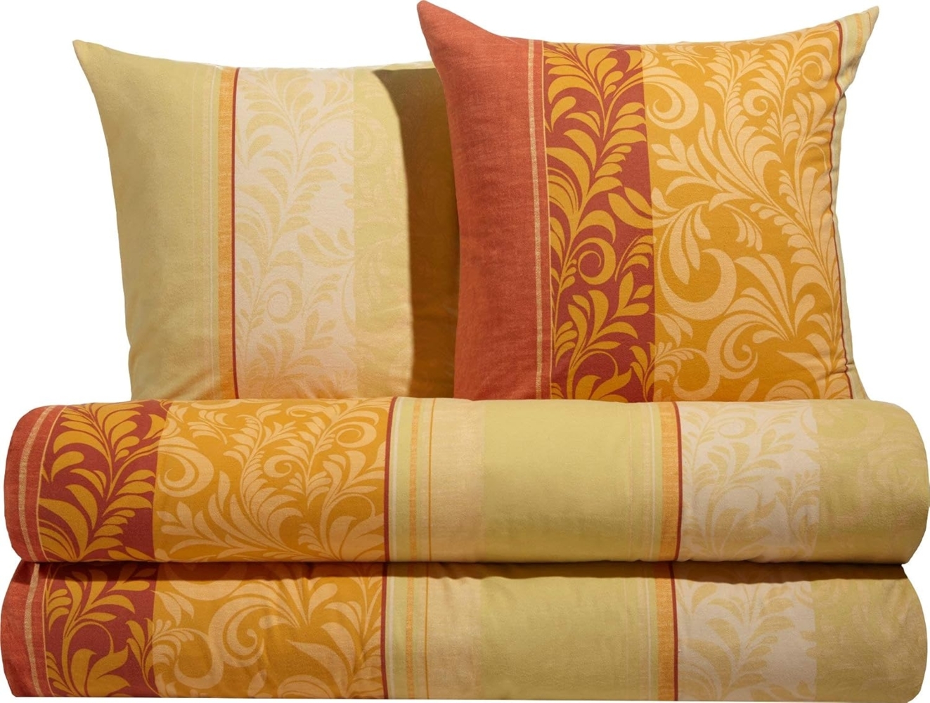 Erwin Müller Bettwäsche Bettwäsche Sparpaket 4-tlg, Biber, 4 teilig, Flanell Streifen Bild 1