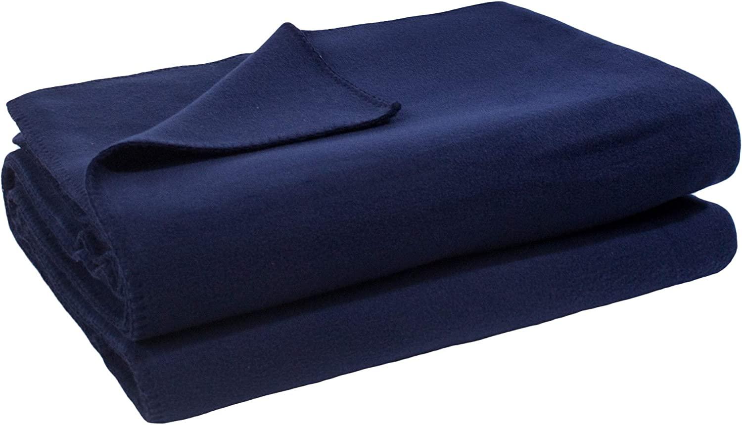 Zoeppritz Soft-Fleece dark marina 110x150 103291-595 Bild 1