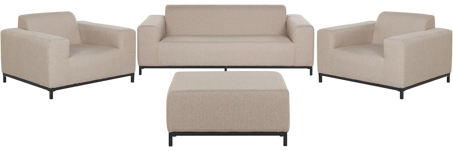 Garten Lounge ROVIGO Beige Bild 1