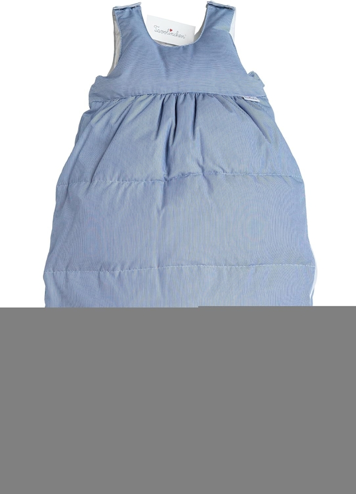 Tavolinchen Babyschlafsack Daunenschlafsack "BoludaStreifen" Kinderschlafsack – marine – Gr. 90 Bild 1