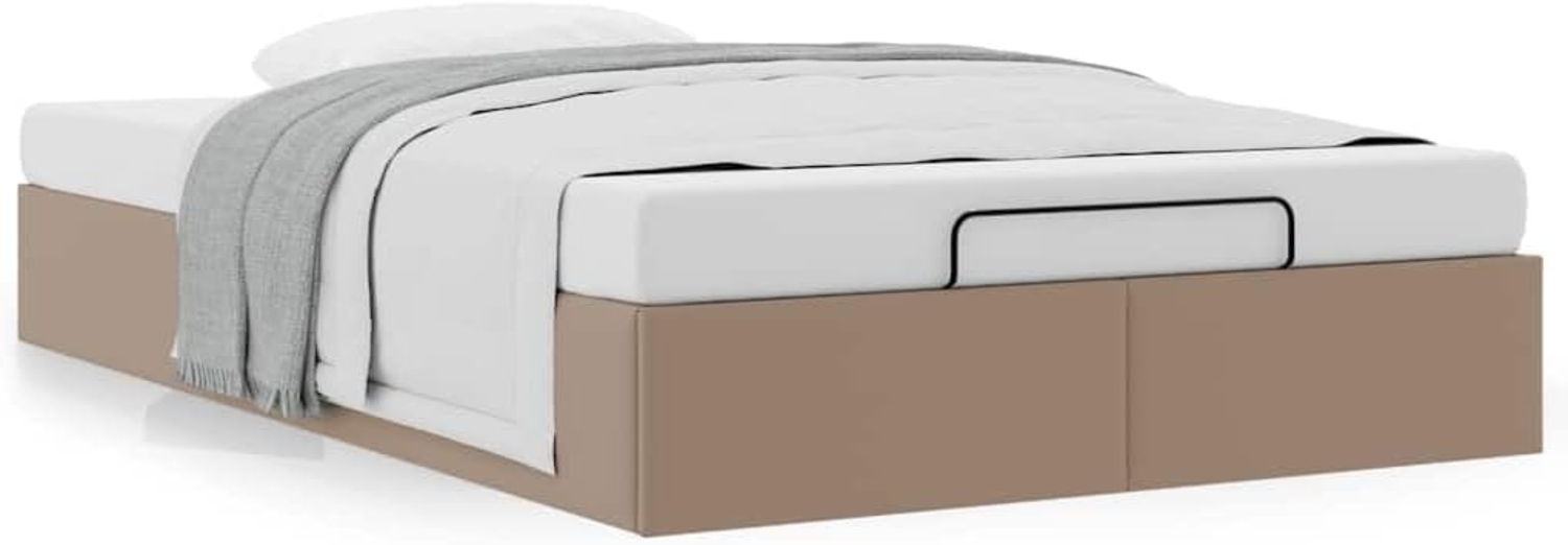 Ottoman-Bett ohne Matratze Cappucino 120x190cm Kunstleder 3310793 Bild 1