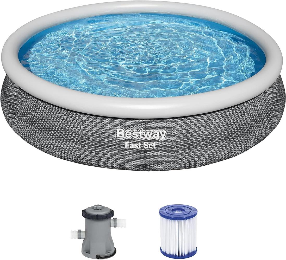 Bestway Swimmingpool-Set Rund 366x76 cm 93348 Bild 1