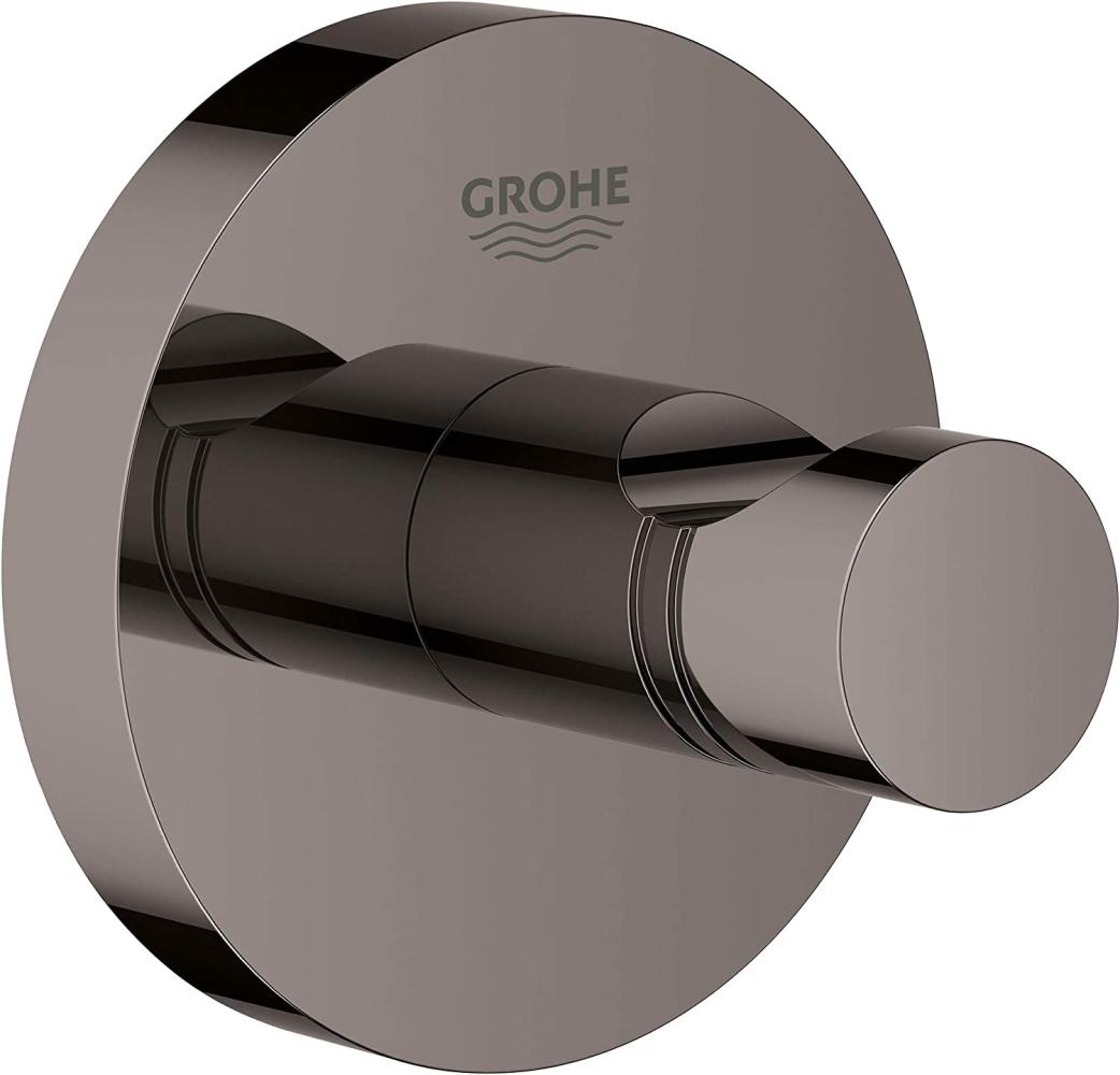 Grohe Essentials, Bademantelhaken, hard graphite Bild 1