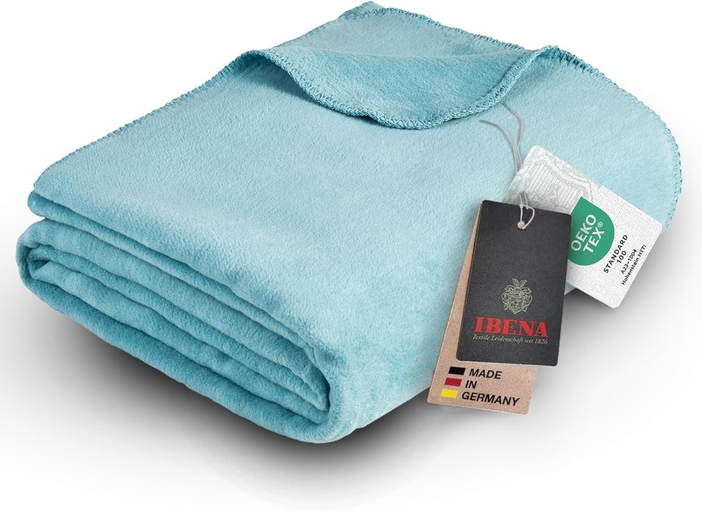 Wohndecke Uni Decke Malaga, IBENA, unifarben Bild 1