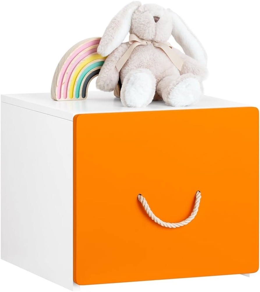 SoBuy Aufbewahrungsbox KMB74, Kinder Spielzeugtruhe Spielzeugkiste mit Deckel Kinder Spielzeugbox Bild 1