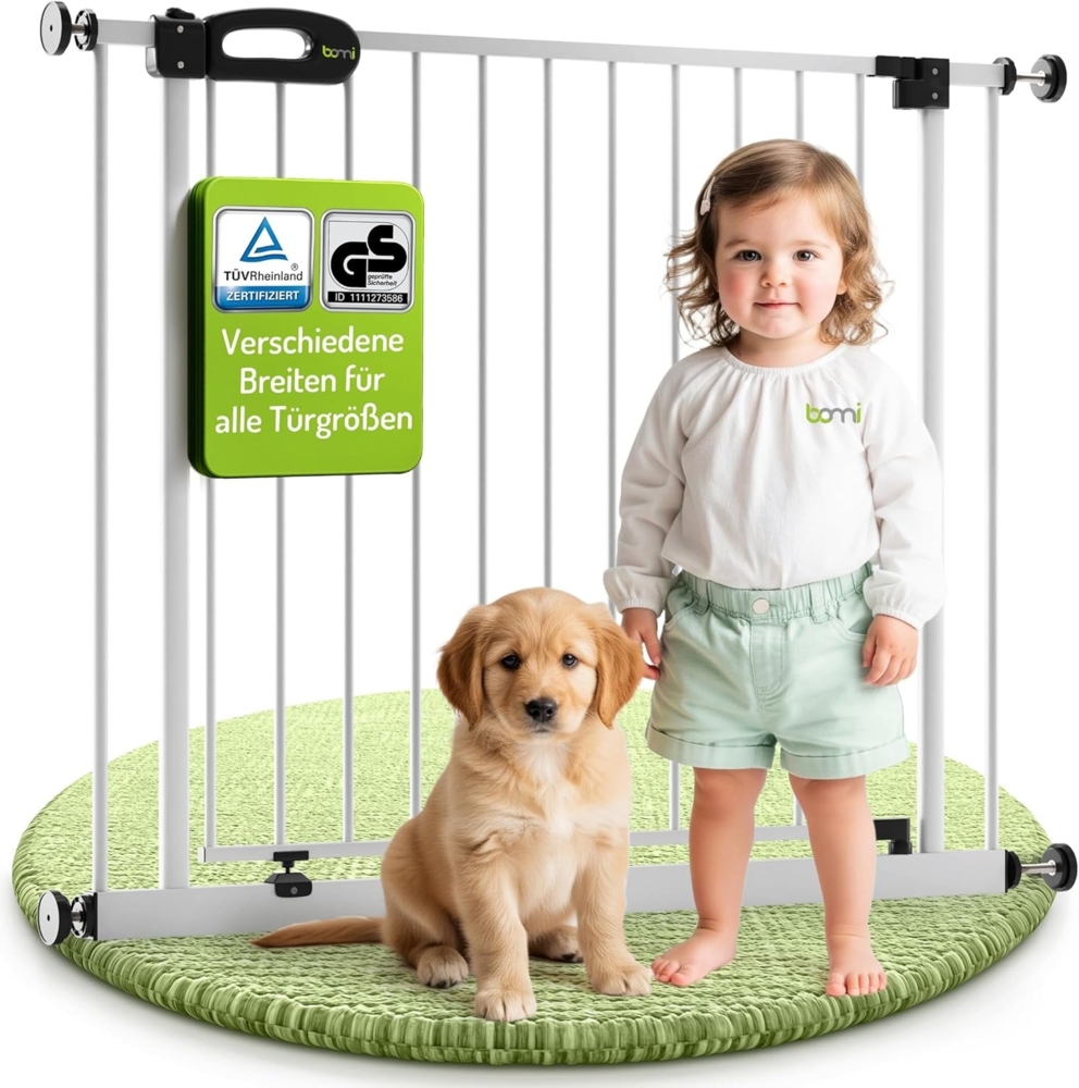 Türschutzgitter Merle 135 - 143 cm Weiß Bild 1