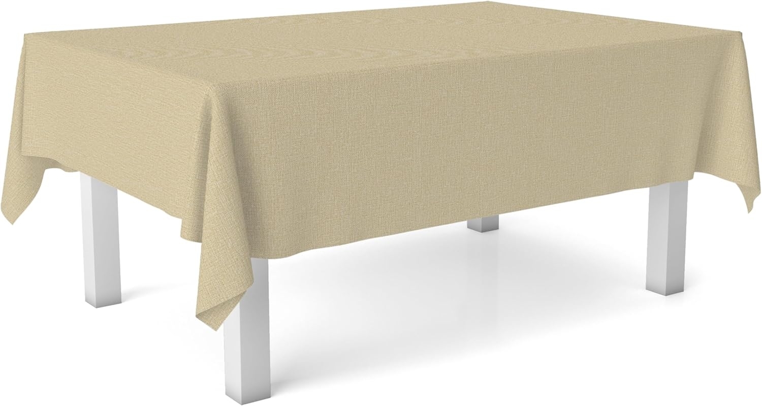 Martina Home Tischdecke, Wachstuch, TER, Beige, 240x140 cm Bild 1