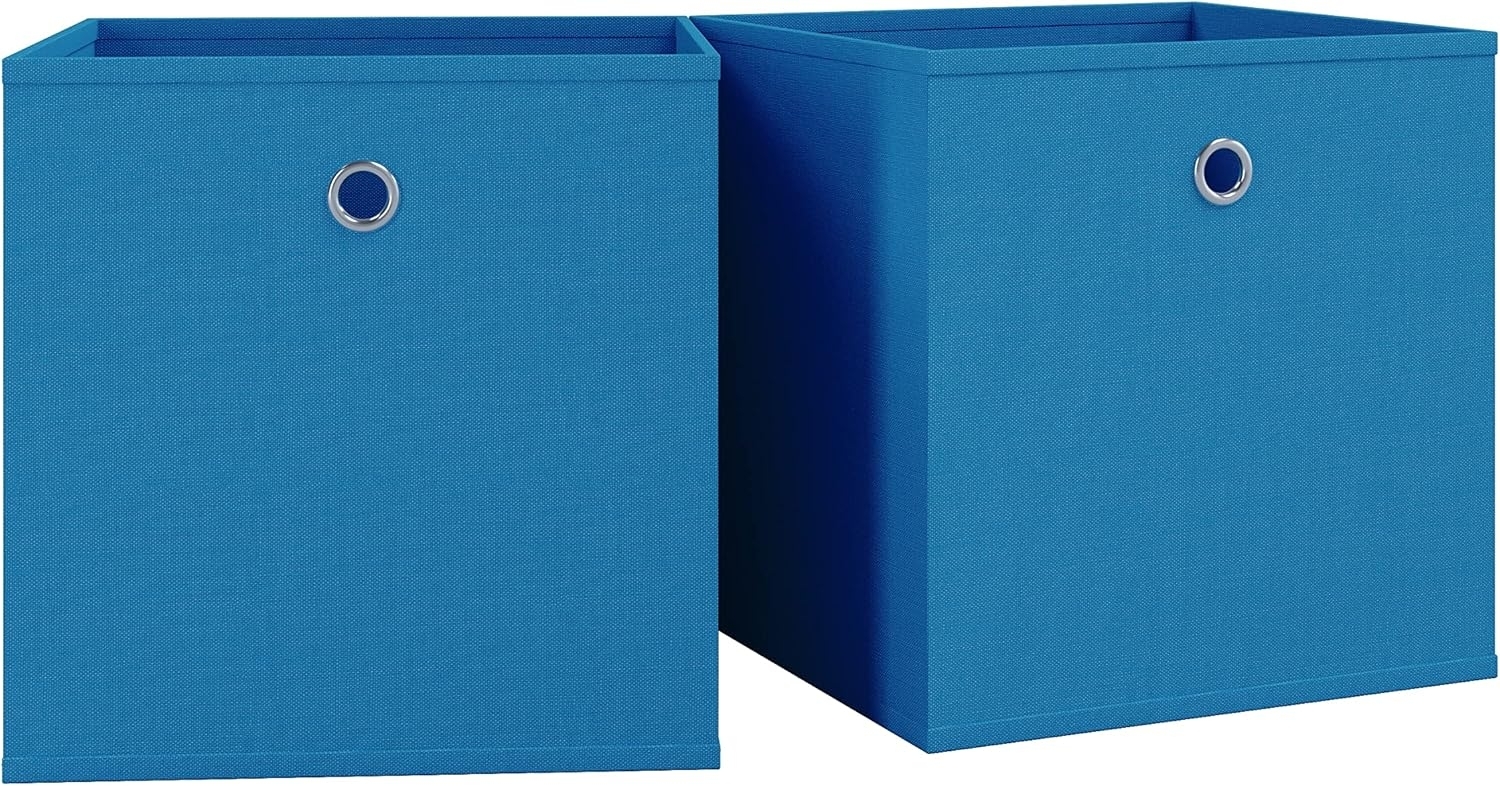 VCM 2er-Set 'Boxas' Faltbox, 28x27x27 cm, blau Bild 1