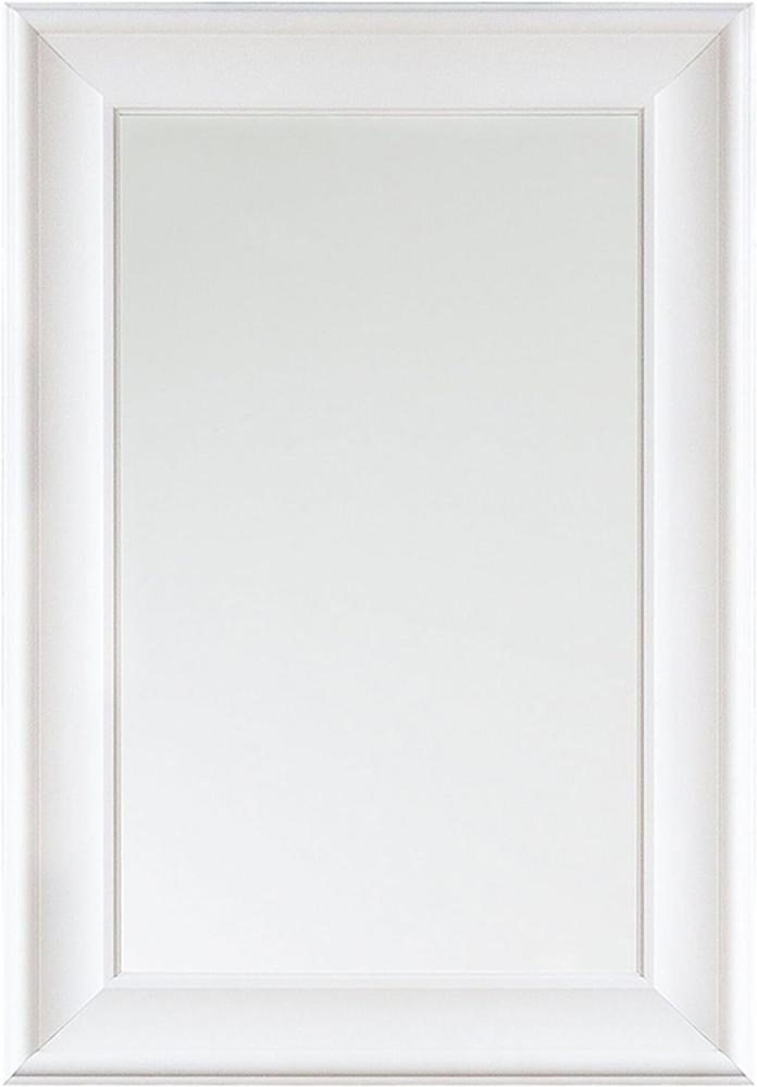 Wandspiegel weiß rechteckig 60x90 cm LUNEL Bild 1