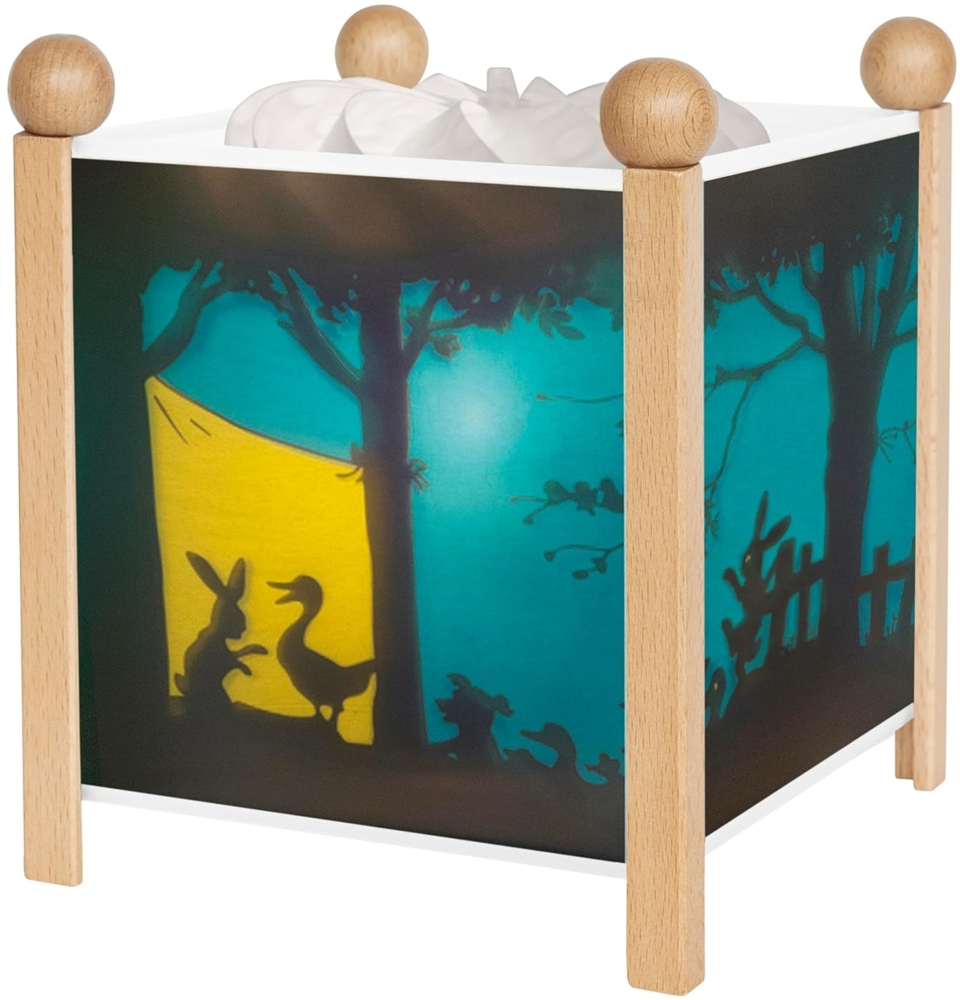 Nacht Licht - Magische Laterne Schattenspiel© - Natur 12V Bild 1