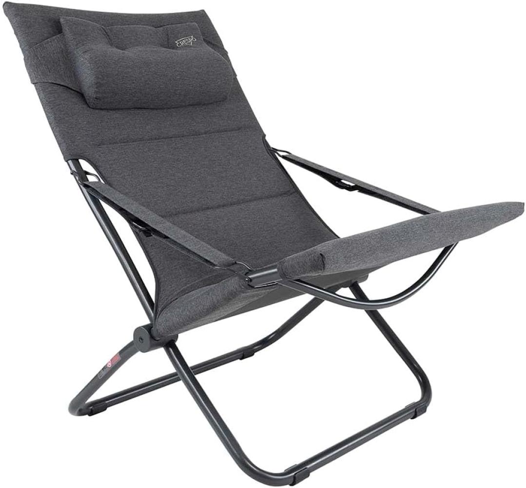 Crespo Stuhl Lounger Tex-Supreme, Alu, Grau Bild 1