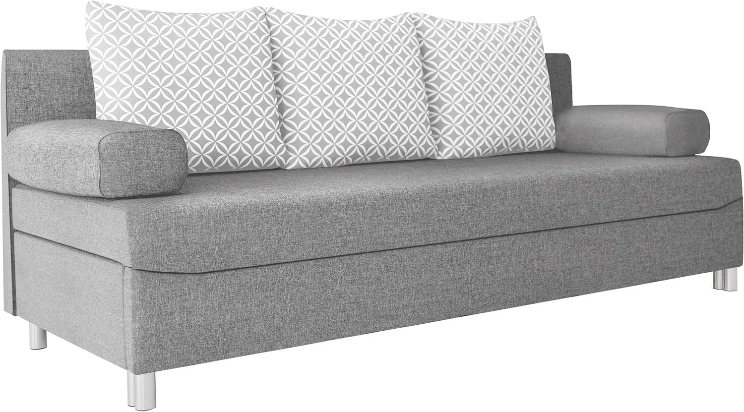 Mirjan24 Sofas, feiner Webstoff, 192 x 80 x 80 cm Bild 1