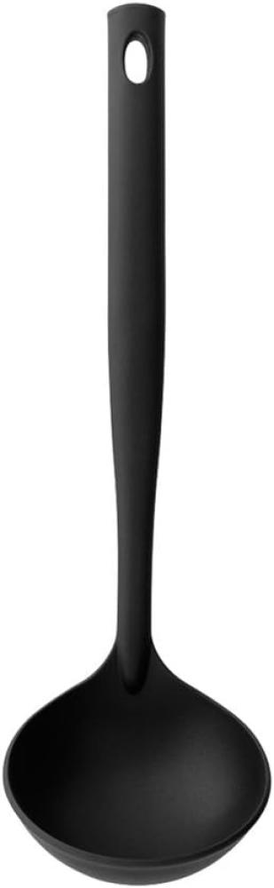 Brabantia Küchenhelfer Basic, Suppenschöpfer, Schöpflöffel, Kelle in Schwarz, 365225 Bild 1