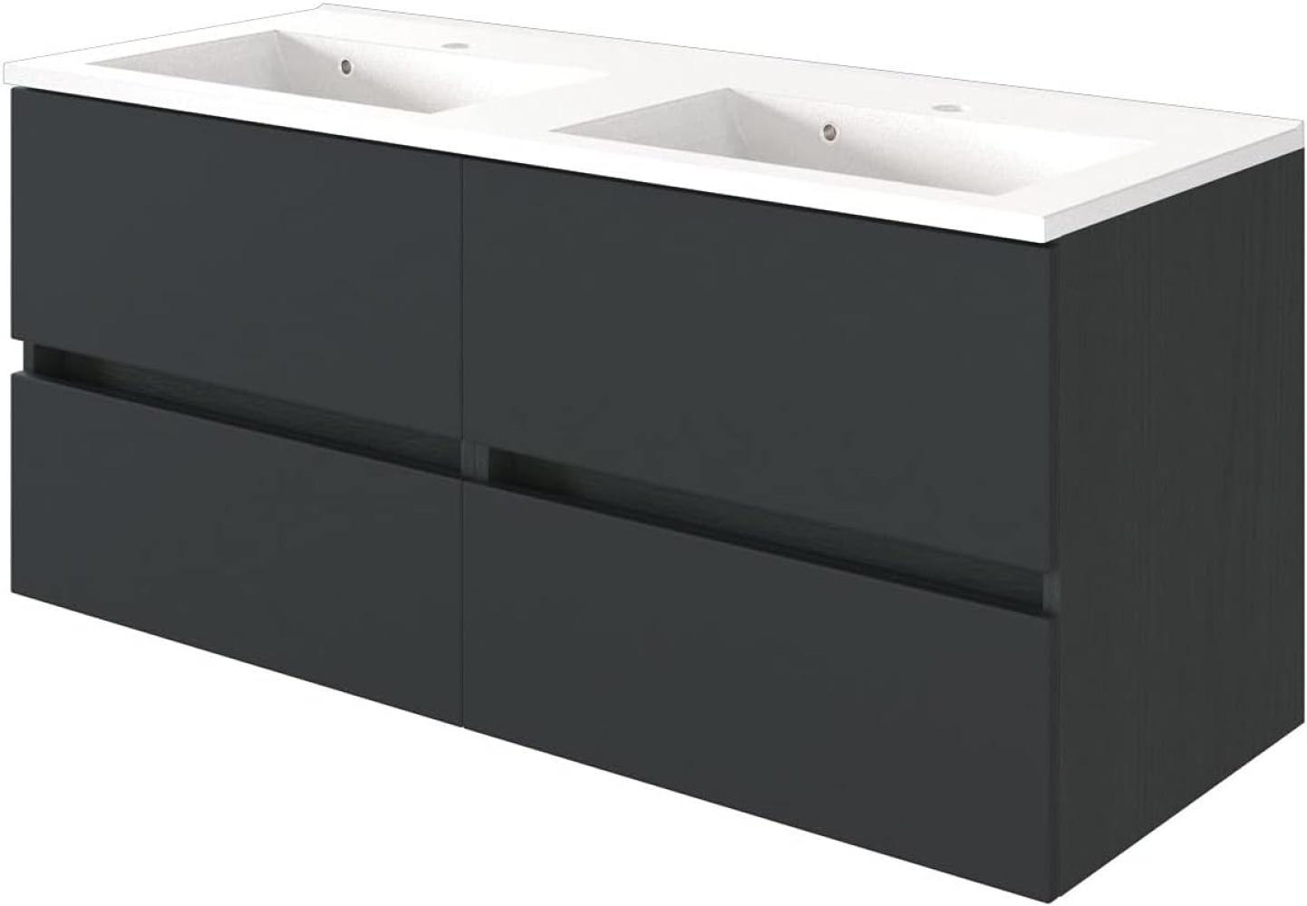 Waschbeckenunterschrank 'Baabe' mit Waschbecken Bild 1
