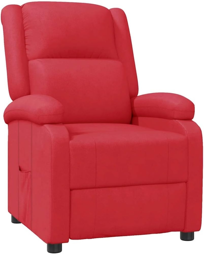 vidaXL Relaxsessel Rot Kunstleder 340174 Bild 1
