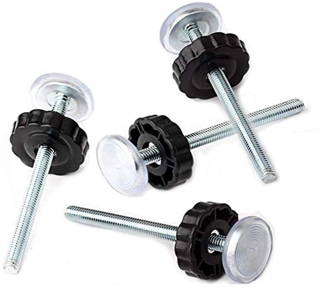 Schrauben Treppengitter, 4 PCS Druckschrauben Kindergitter Treppengitter Druckschrauben Babygitter Schrauben Treppengitter Schraubenersatz Für Kindergitter Treppengitter Bild 1
