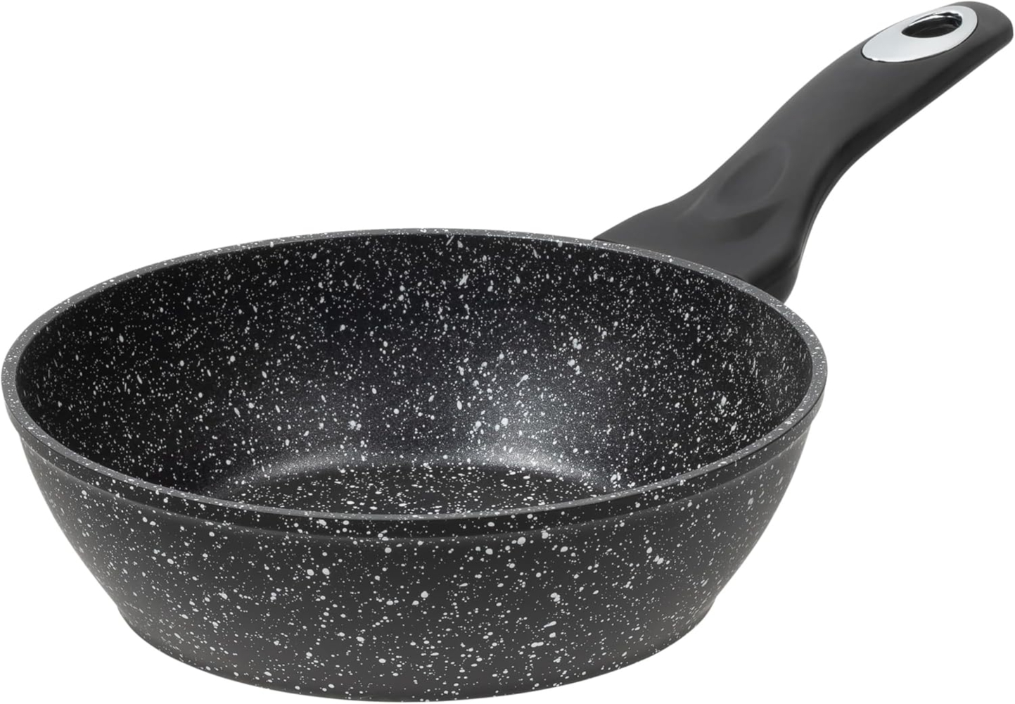 RESTO Kitchenware Bratpfanne Antlia, tiefe Pfanne mit ergonomischem Soft-Touch-Griff, Aluminium (1-tlg), Marmor-Antihaftbeschichtung, 4-lagig, für alle Herdarten geeignet Bild 1