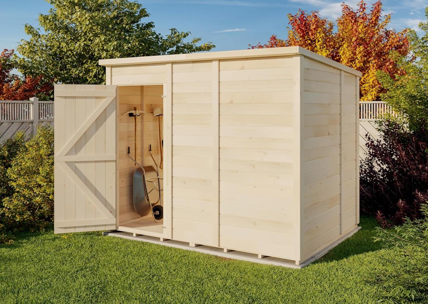 Storehaus Gerätehaus Stefano Gerätehaus aus Holz Geräteschrank mit 12 mm Wandstärke Gartenhaus Bild 1