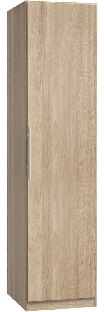 FORTE Cadixo Kleiderschrank, Holzwerkstoff, Beige, 51,2 x 212,9 x 58,9 cm Bild 1