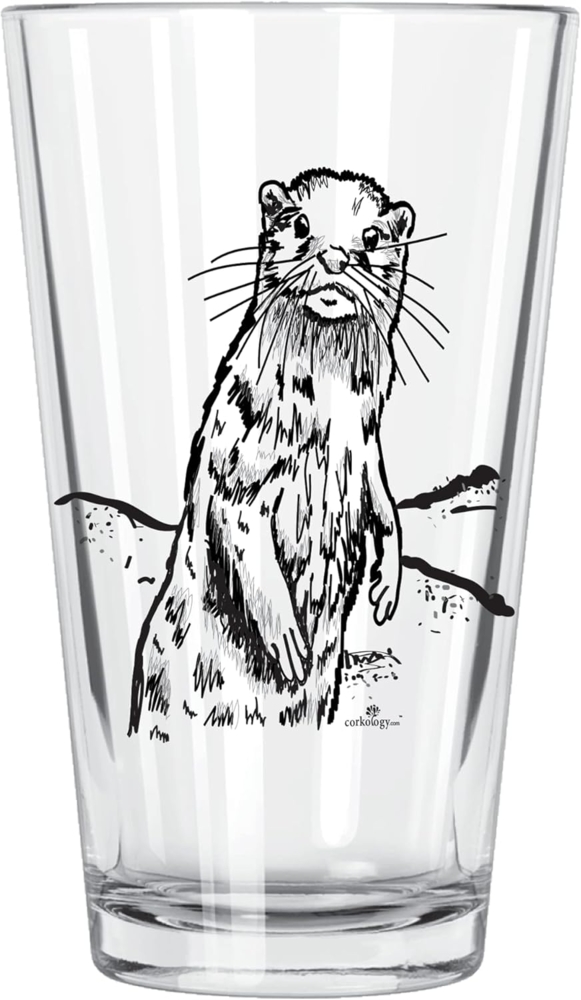 corkology River Otter Pint-Glas, transparent Bild 1