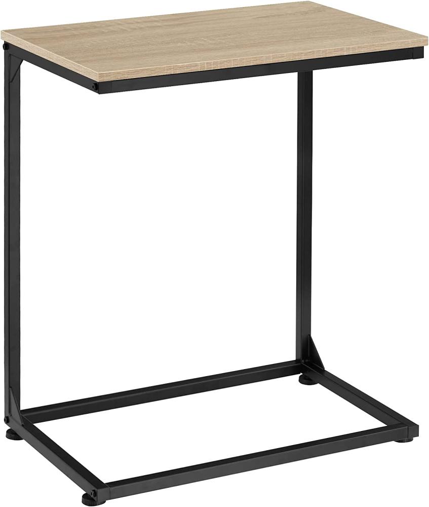 Beistelltisch Cardiff 55,5 x 35 x 67 cm - Industrial Holz hell, Eiche Sonoma Bild 1