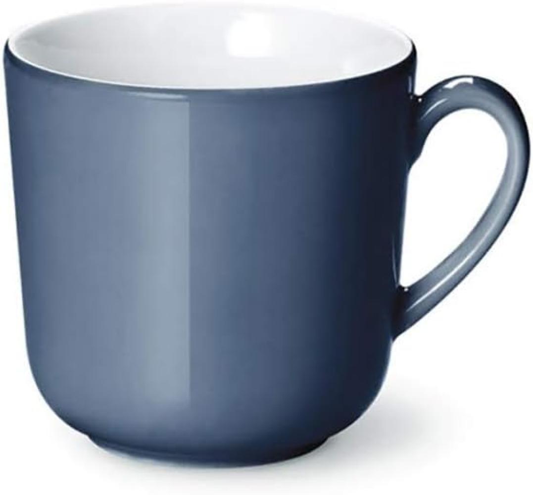 Becher mit Henkel 0,32 l Solid Color Indigo Dibbern Becher - Mikrowelle geeignet, Spülmaschinenfest Bild 1