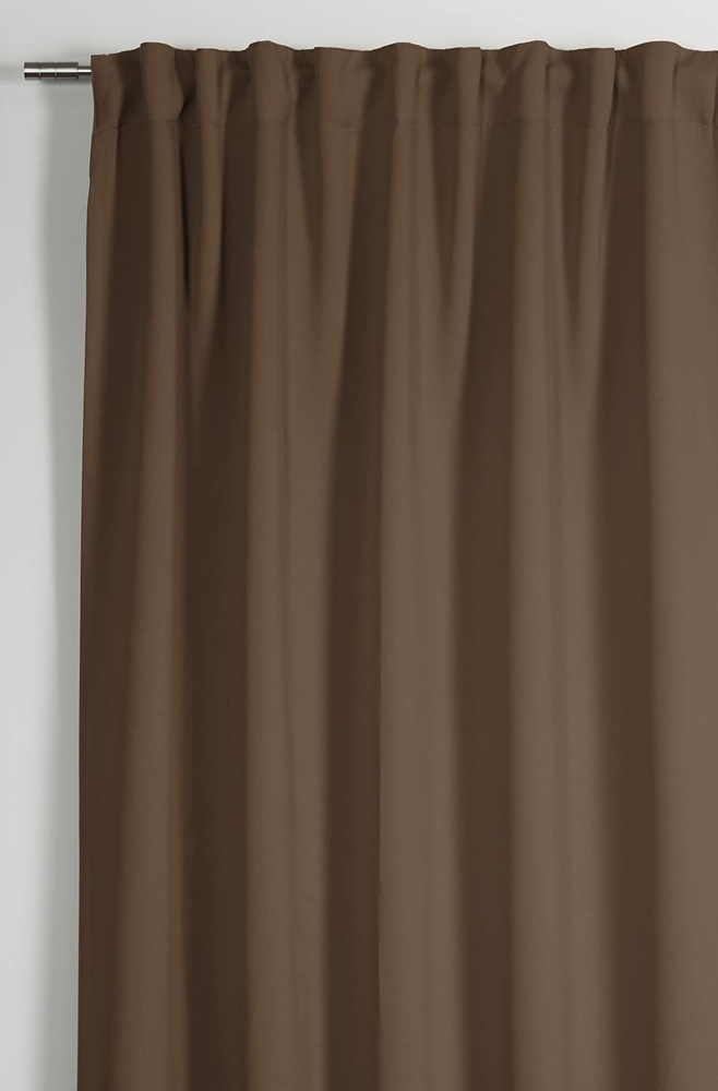 GARDINIA Gardine Schal mit Gardinenband Dimout, verdeckte Schlaufen (1 St), verdunkelnd, Stoff Dimout Bild 1